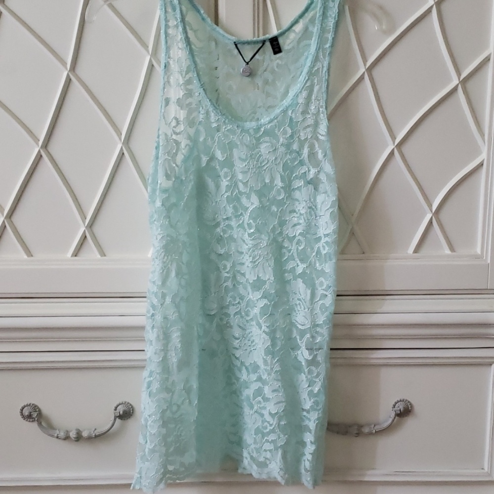 Teal Tank top